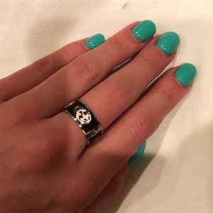 AlexanderMcQueen enamel ring